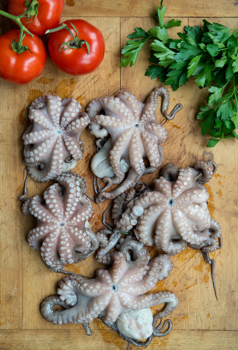 Squid Ink Pasta with Grilled Octopus - Mogwai Soup Blog