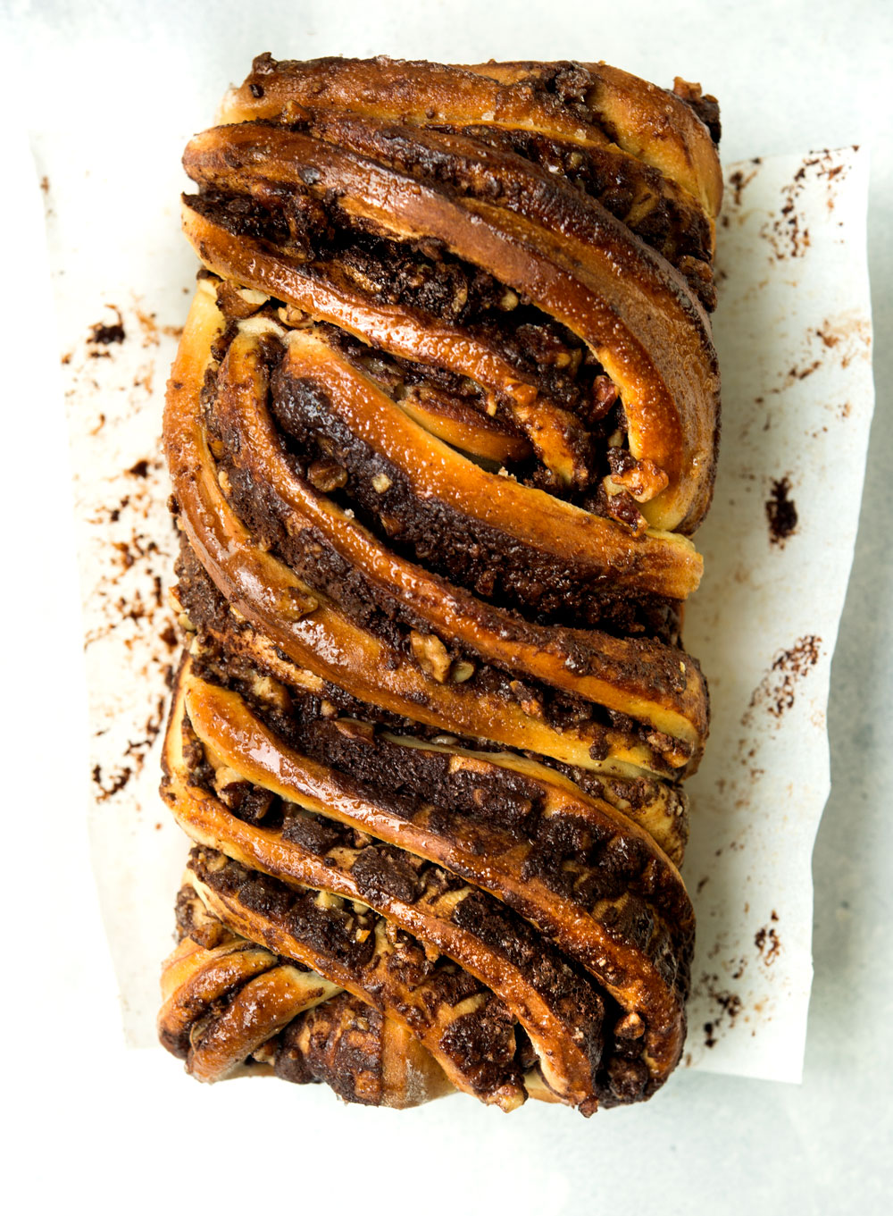 A Pair of Chocolate Babka - WILD GREENS & SARDINES