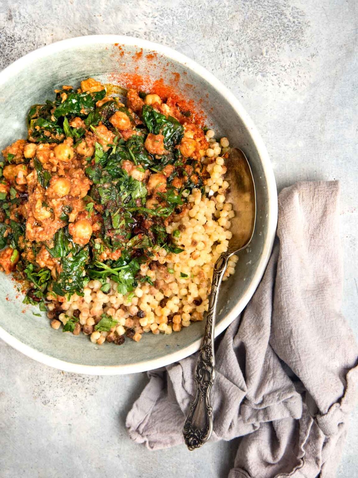 Spinach And Chickpea Stew Wild Greens And Sardines