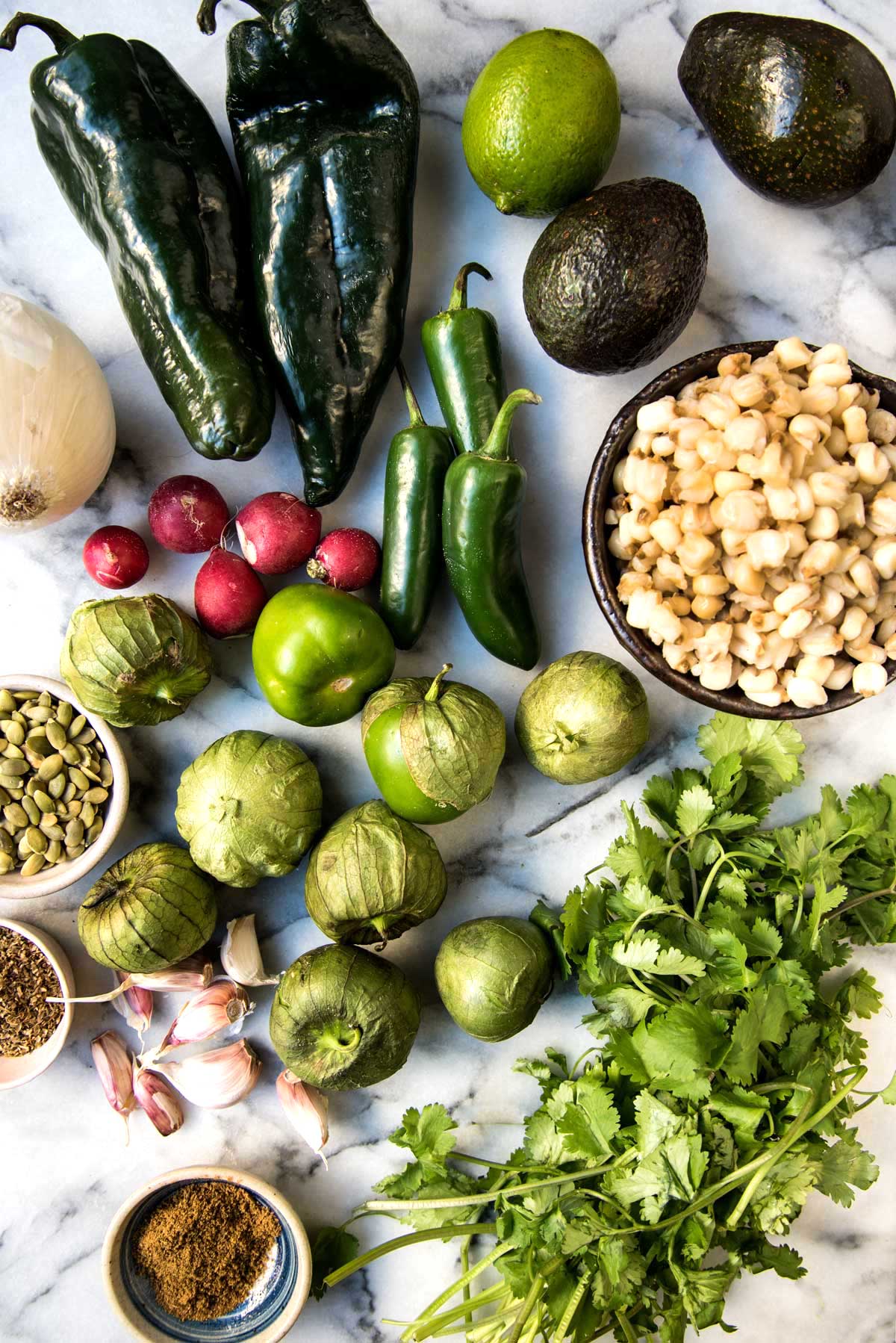 chicken pozole verde ingredients