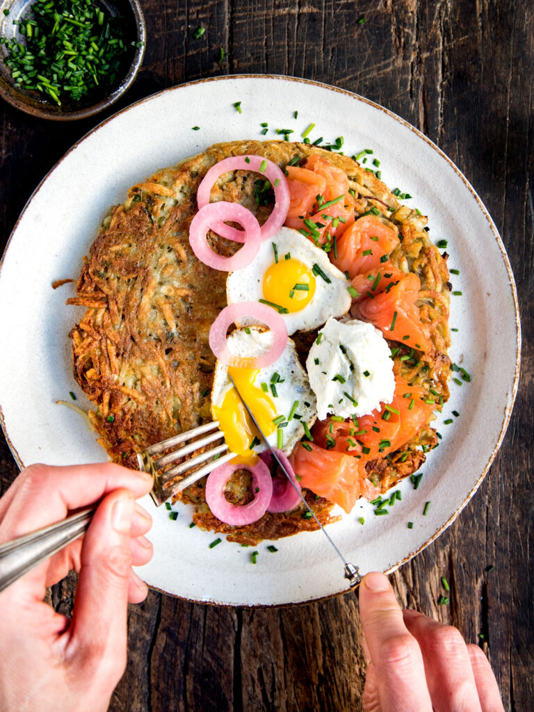 Wild Chef Rosti Rösti with Smoked Salmon - WILD GREENS & SARDINES